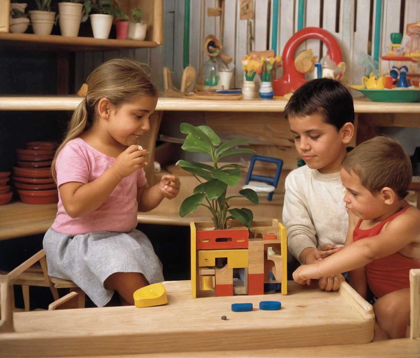 Espacio de recreación familiar.